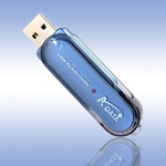 USB флеш-диск - A-Data PD10 Blue Ready Boost - 1Gb