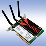Беспроводной WiFi адаптер D-Link DWA-547 - PCI : фото 1